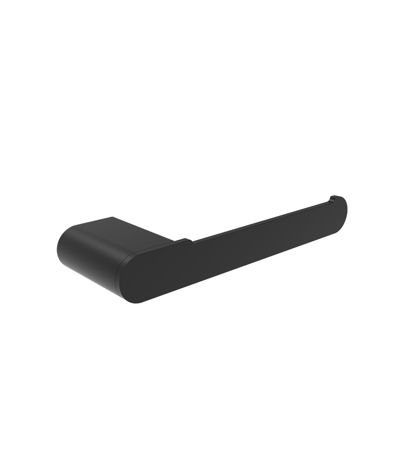 Block black toilet paper holder