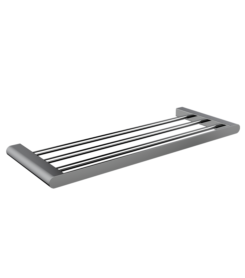 Block towel rack shelf