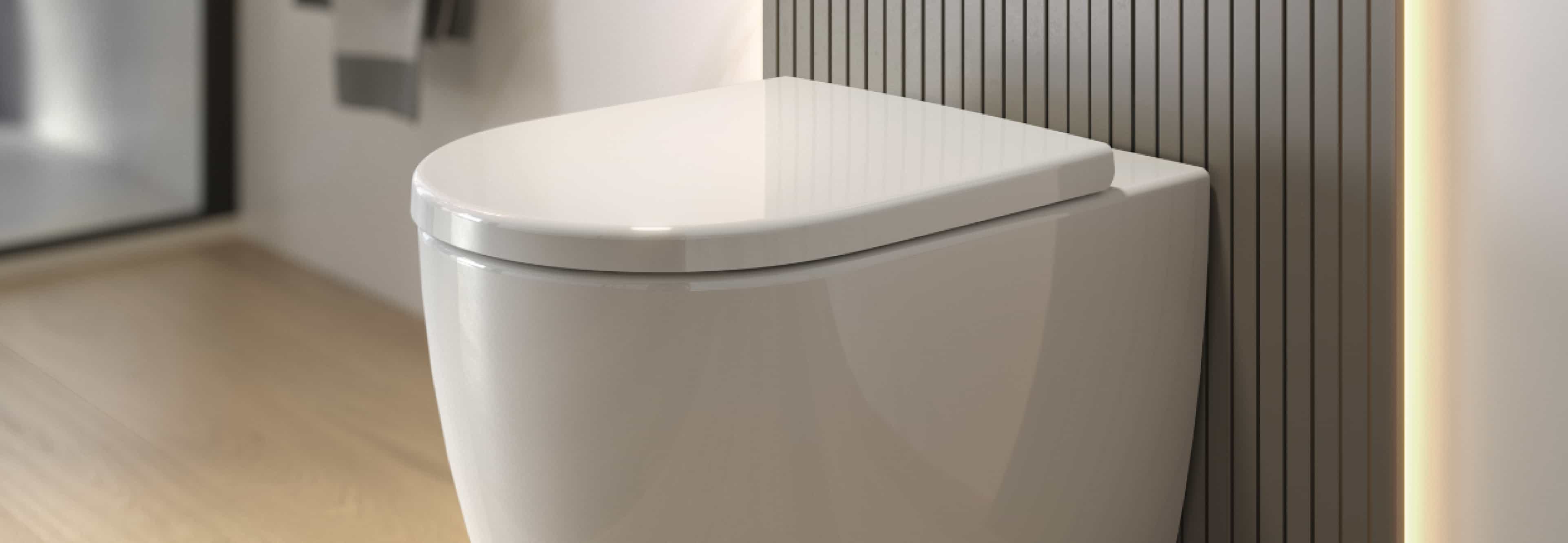 Designer sanitaryware: Comfort and elegance for your bathroom.
