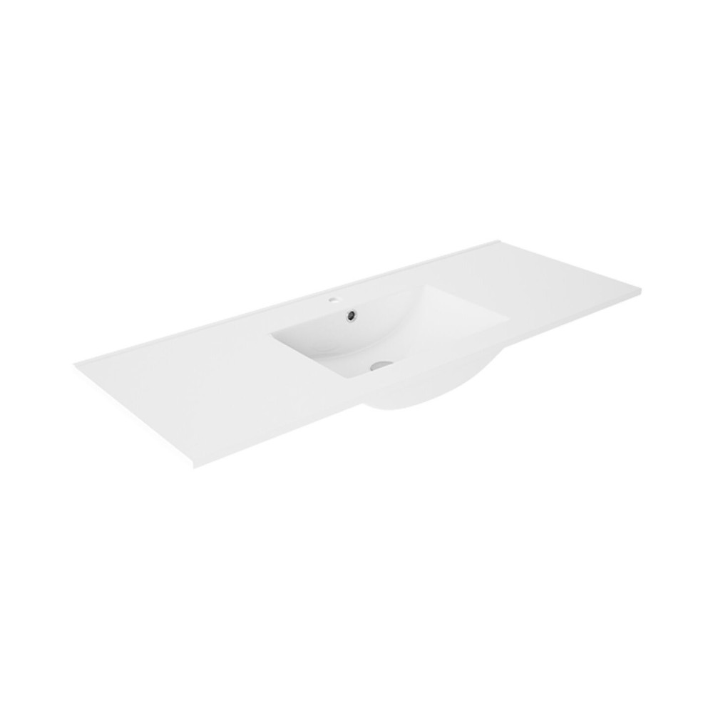 Slab integrated sink